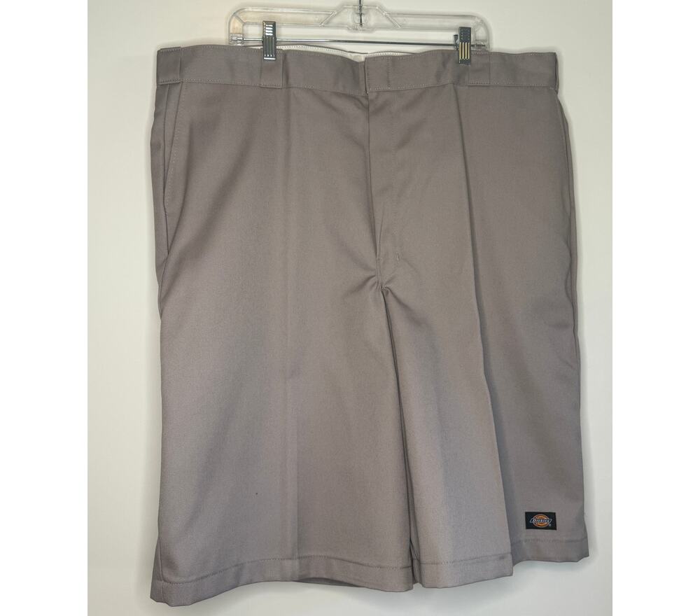 Men's Dickies Gray Khaki Loose Fit Long Shorts 44 inch waist